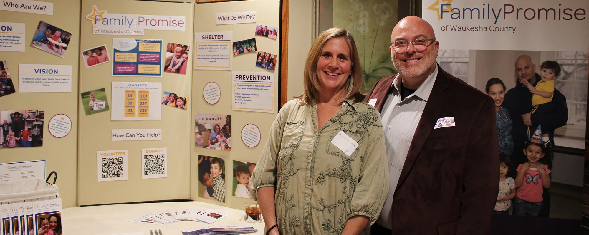 Family Promise of Waukesha County Table at Annual Celebration