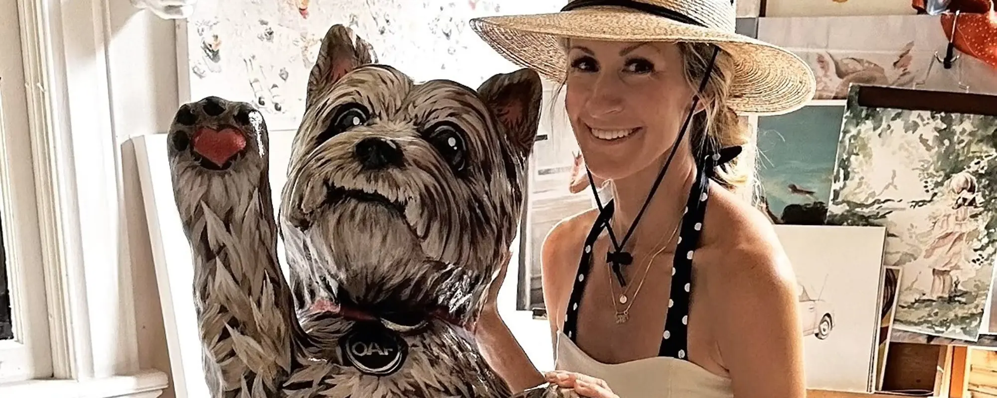 Toto Statue by Amy Kavelaris