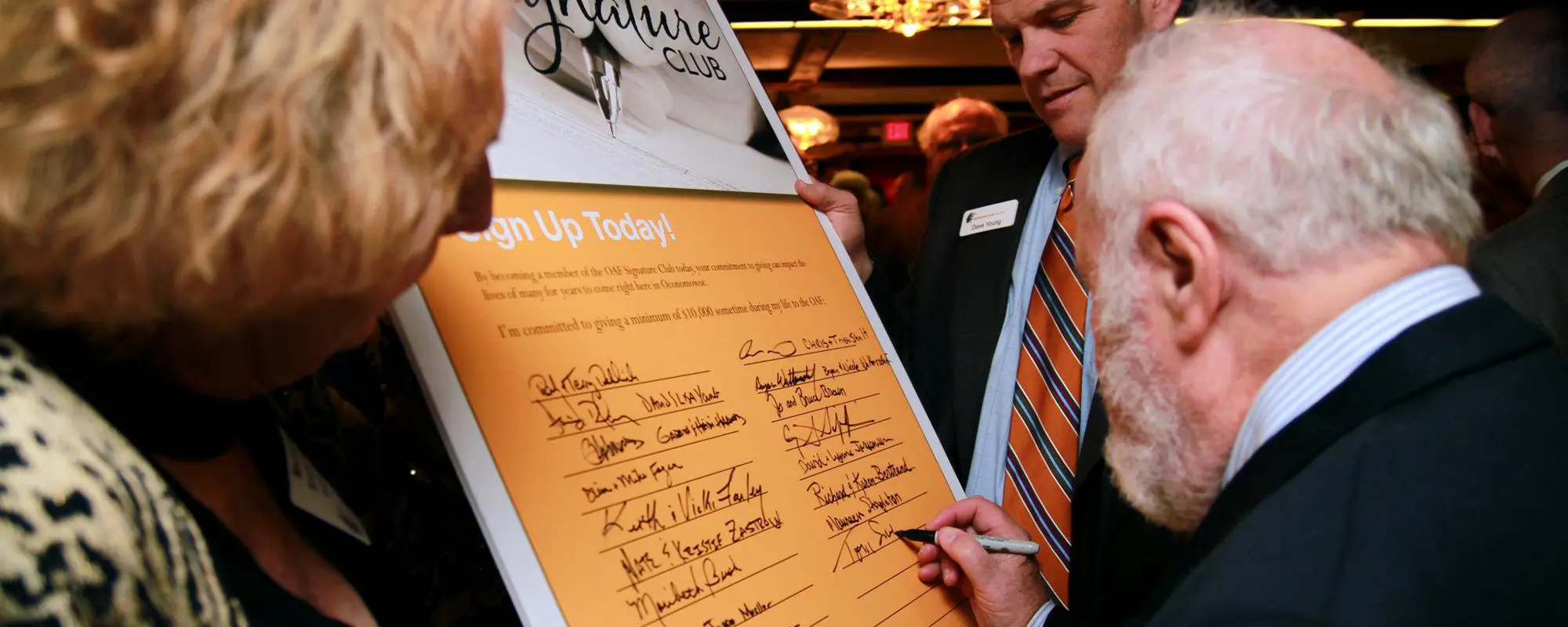 Historical Signature Club Poster